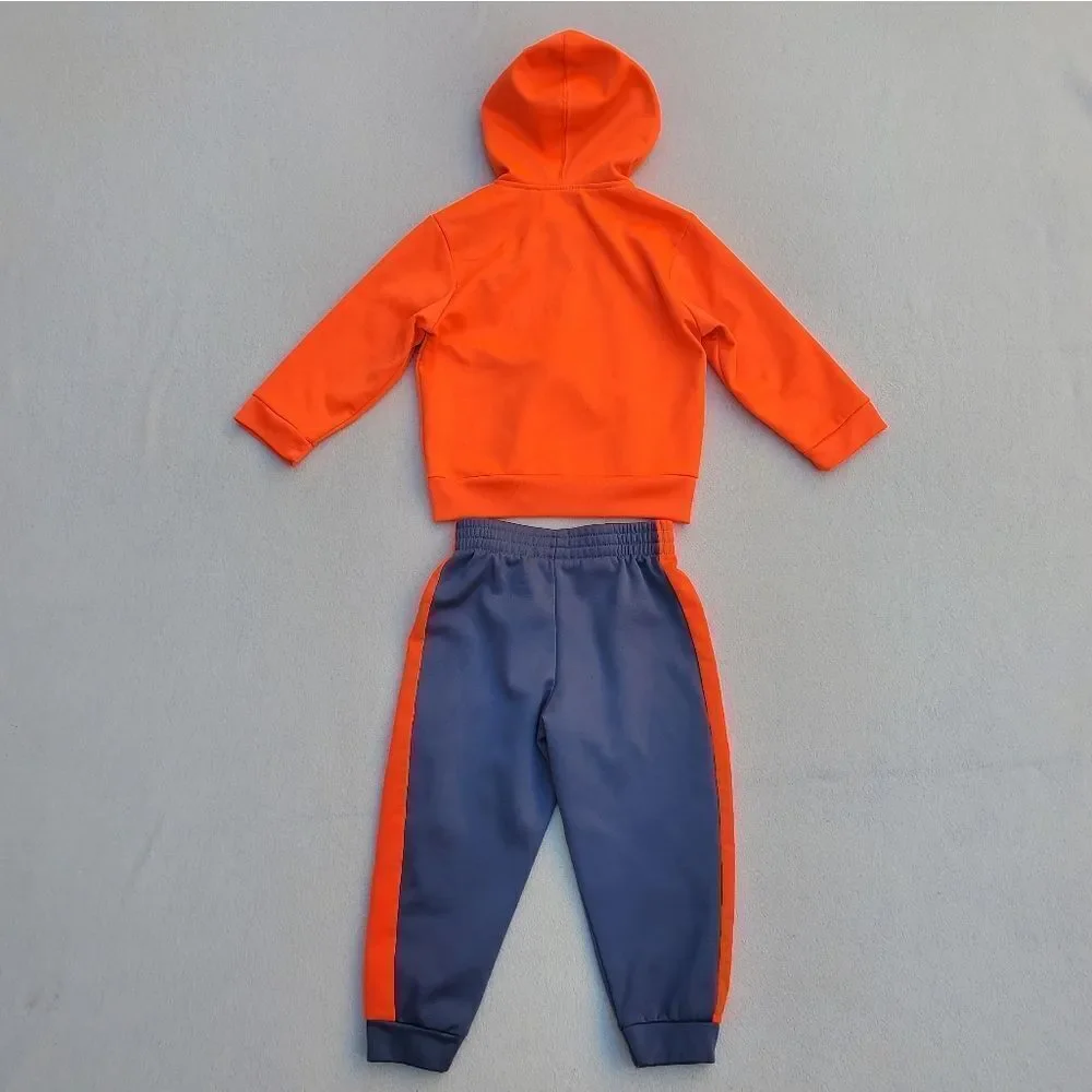 Champion Orange and Gray Hoodie Jacket and Joggers Size 4T